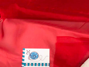 Organza, tomatenrot