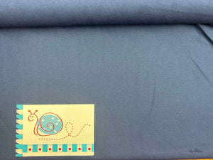 Dekostoff Canvas, blau