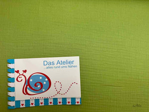 Musselin, lindgrün