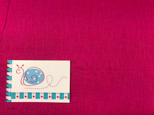 Leinen gewaschen, pink