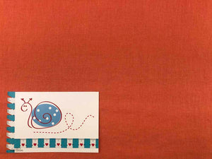 Leinen gewaschen, orange
