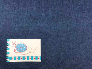 Leinen mel.,  dkl.blau