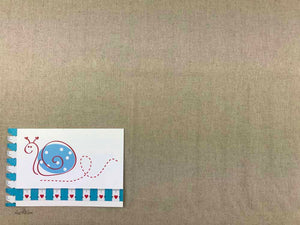 Leinen gewaschen, beige