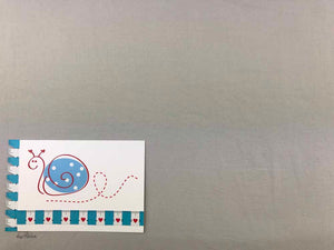 Leinen Viscose, hellgrau