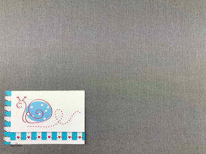 Leinen gewaschen, grau