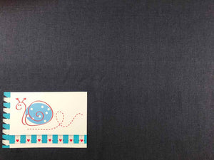 Leinen Viscose, dkl.blau