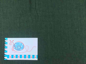 Leinen mel., dkl.grün